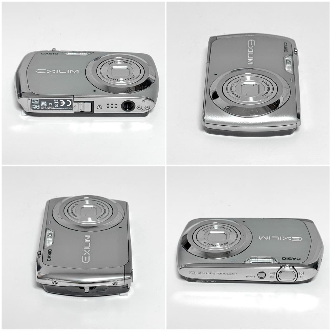 카시오 엑슬림 Z370 실버 빈티지디카 상품이미지3