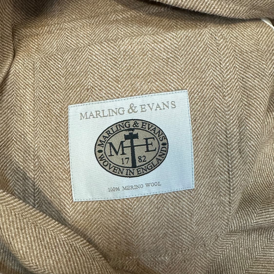 수트서플라이 말링에반스 사파리 자켓 상품이미지7