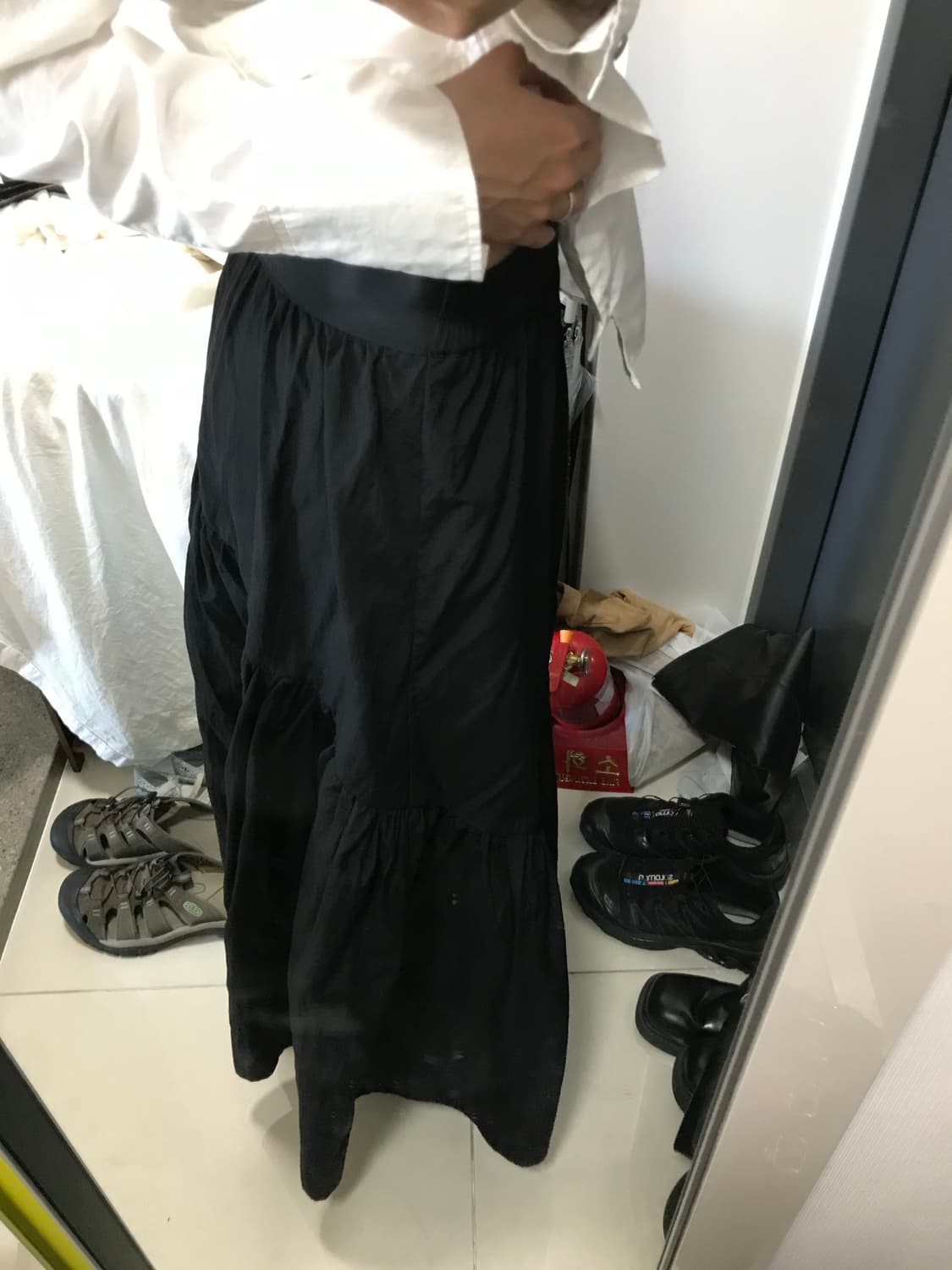 빈티지 롱 스커트 상품이미지6