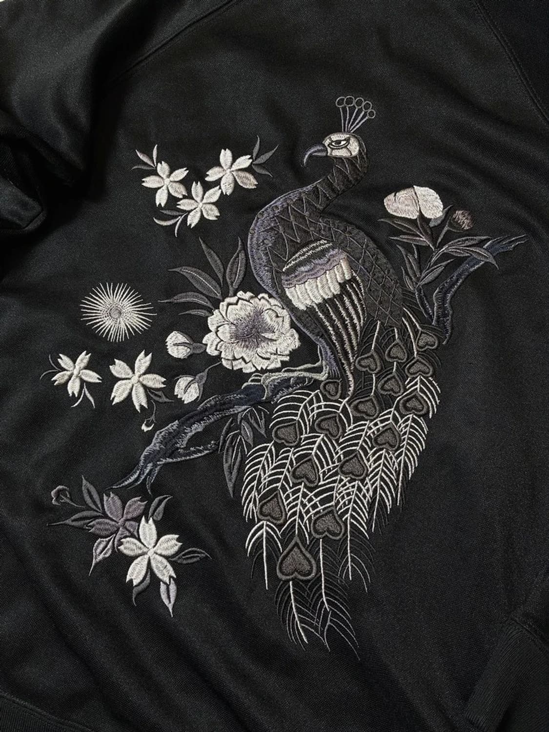 타케오키쿠치 00's 재팬 공작 자수 스카쟌 집업 PN6628    상품이미지3