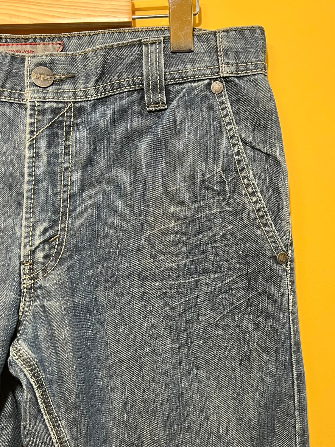 [34x30] 리바이스 511 슬림 핏 데님 팬츠 인디고 청바지 상품이미지2