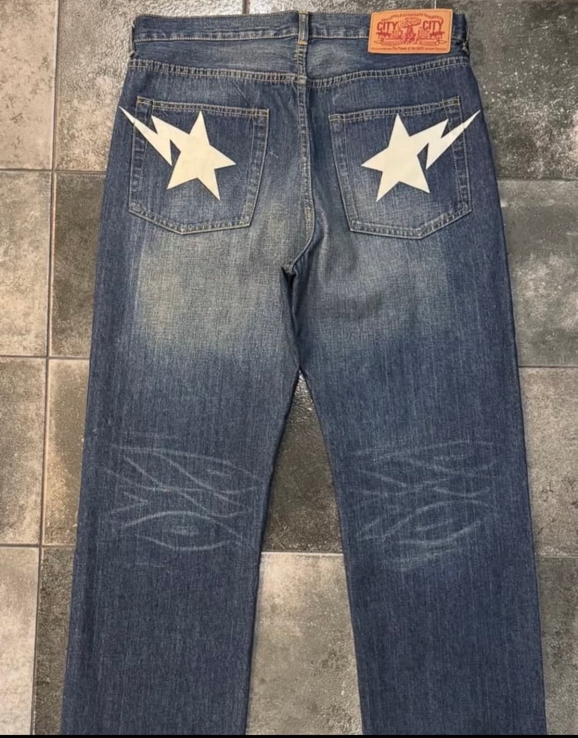 00s Bape sta denim 베이프 스타 데님  상품이미지1