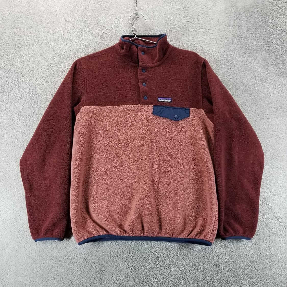 10s 파타고니아 신칠라 스냅-T 마룬/로즈 상품이미지1