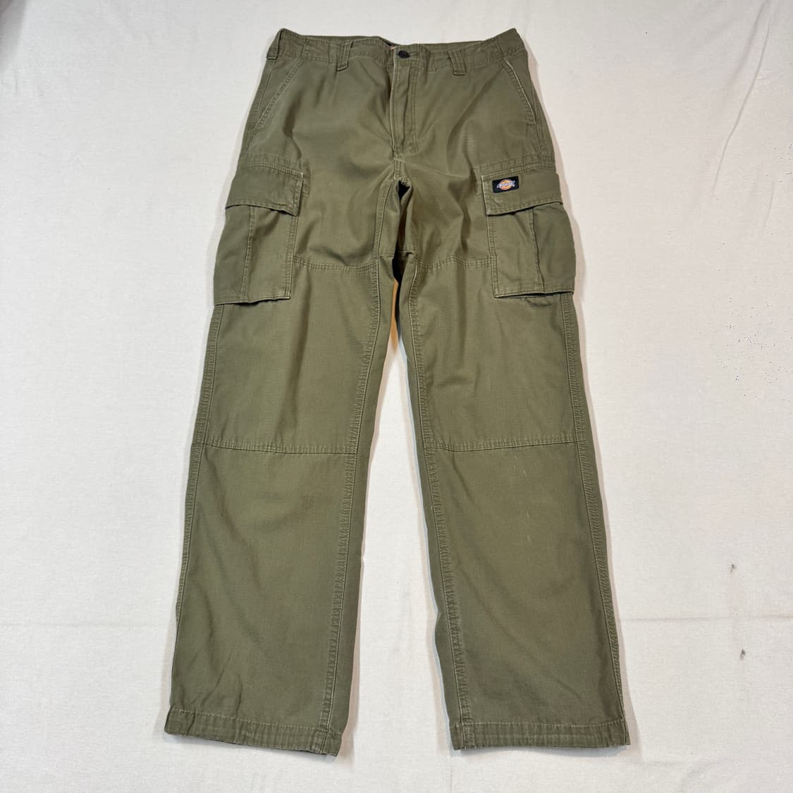 34inch) 디키즈 올리브 카키 립스탑 카고팬츠 면바지 상품이미지1