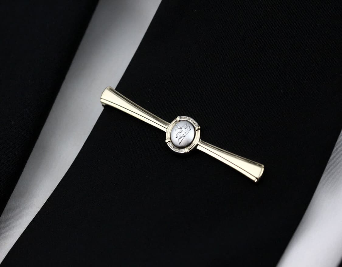 란셀 A등급 5.8cm 말 기마 폴로 컵 프랑스 남자 명품 넥타이핀  상품이미지6