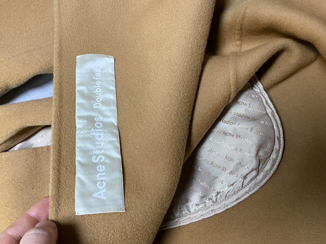 18fw 아크네스튜디오 채드 울캐시 카멜 52 상품이미지3