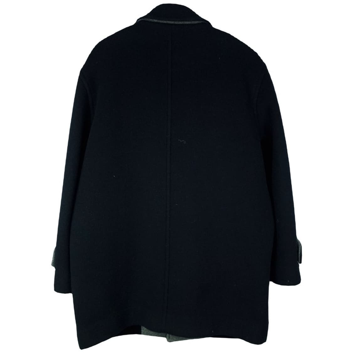 [피에르 발망] 오버핏 미들 모직 발마칸 코트 블랙 P01280 상품이미지3