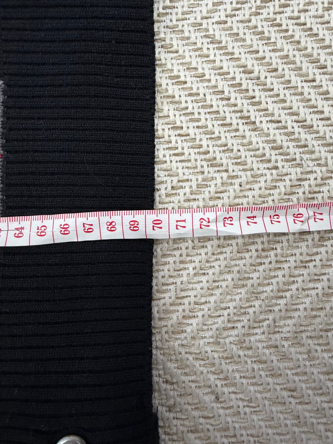 정품) 디스이즈네버댓 아가일 가디건 블랙 M 상품이미지9