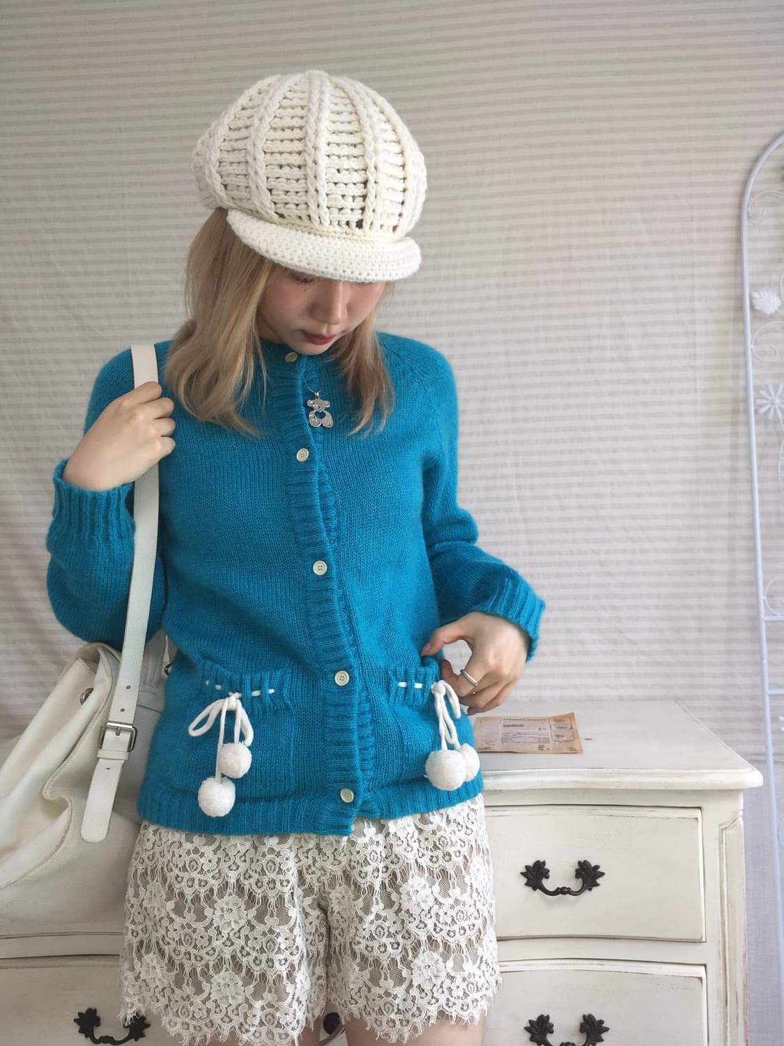 jpn vintage aqua blue pocket snow cd 상품이미지3
