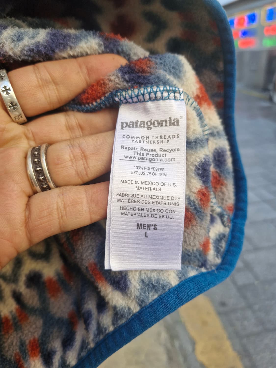 Z-233 파타고니아 신칠라 아즈텍 네이티브  상품이미지6