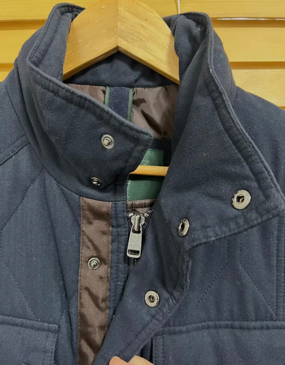 헨리코튼 남성 네이비 퀼팅자켓 누빔점퍼 상품이미지6