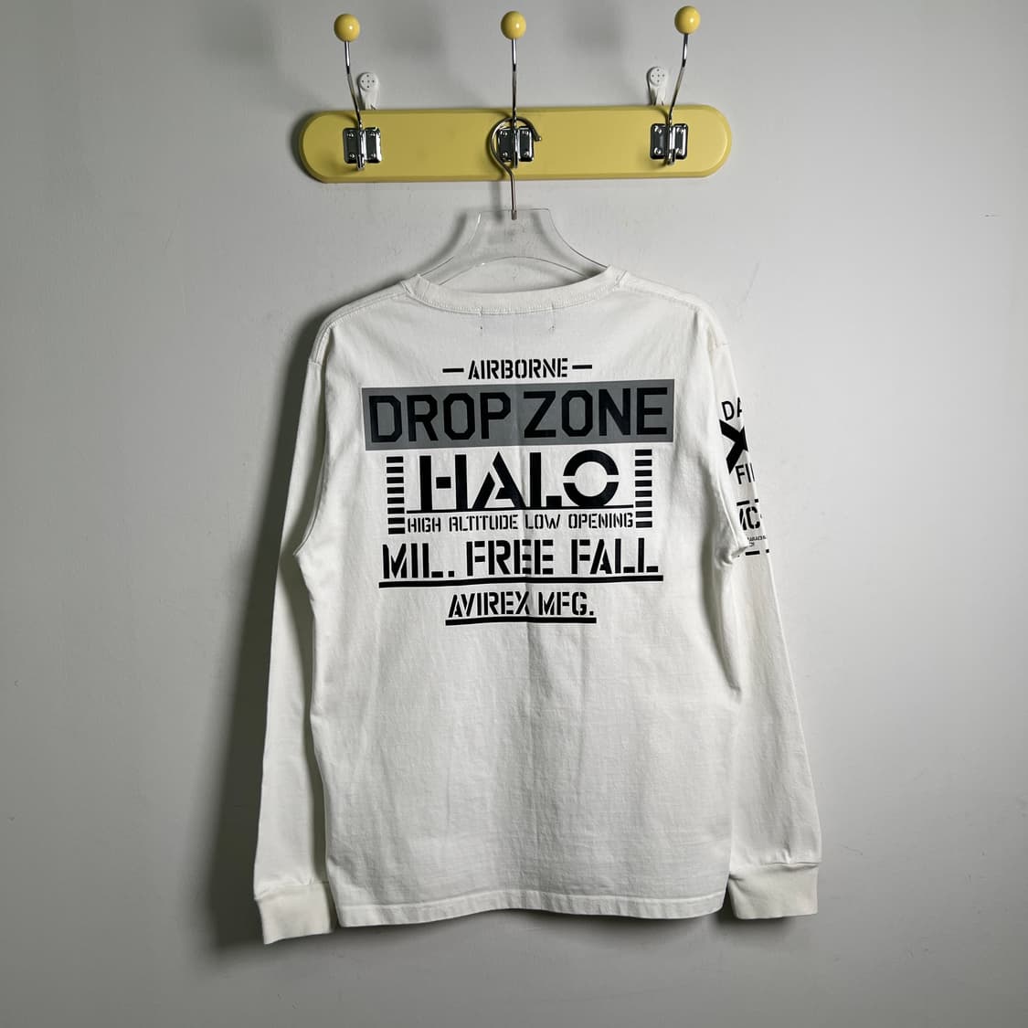 Avirex 아비렉스 밀리터리 로고 프린팅 맨투맨 M 상품이미지2