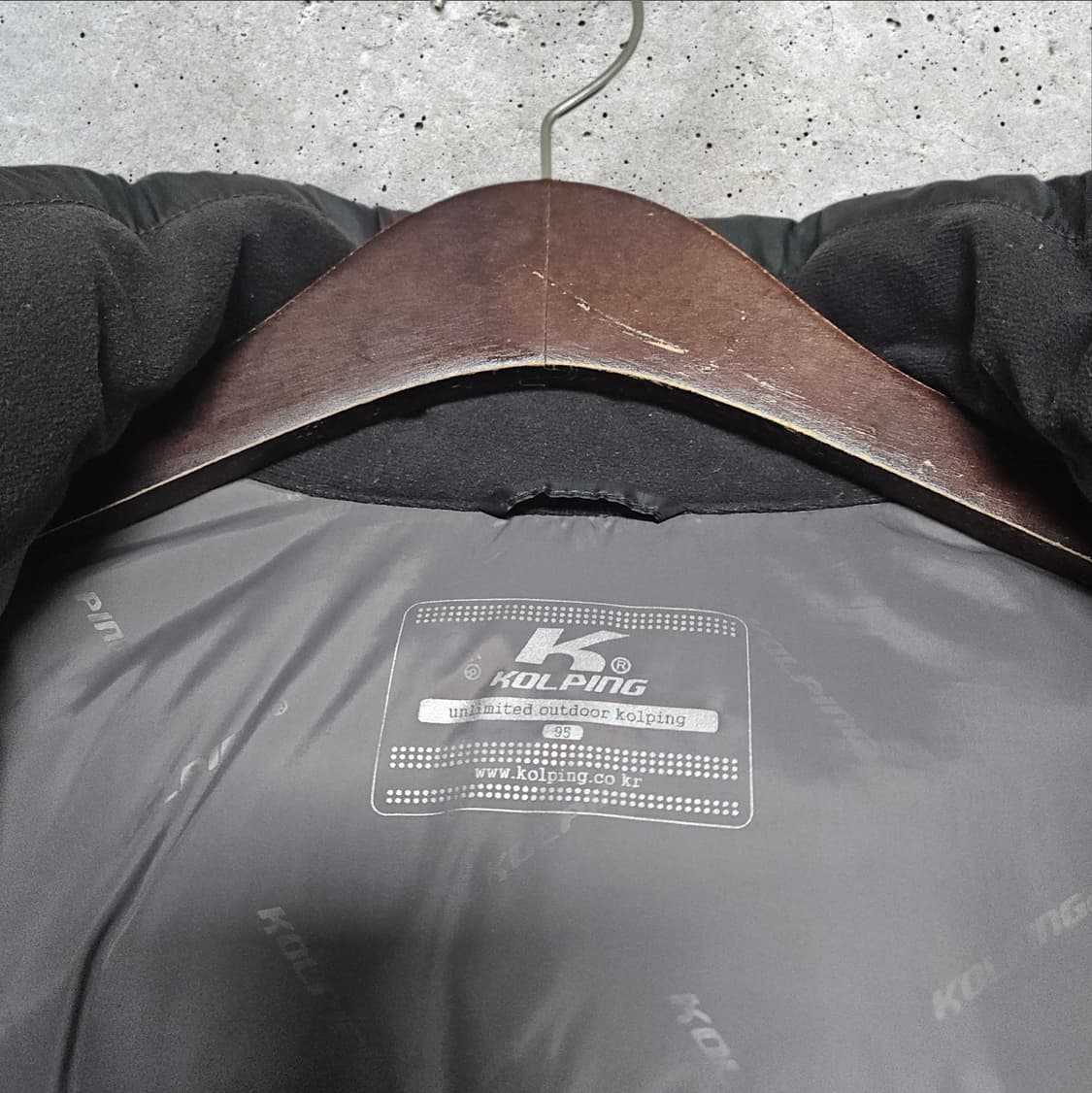 콜핑 덕다운 패딩 (95/M) 상품이미지7