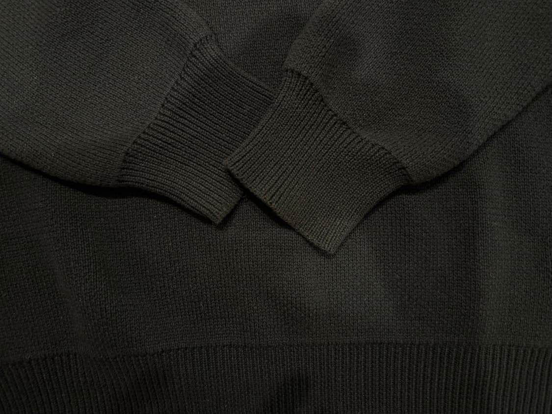 에센셜 니트 스웨터 블랙 L 상품이미지4