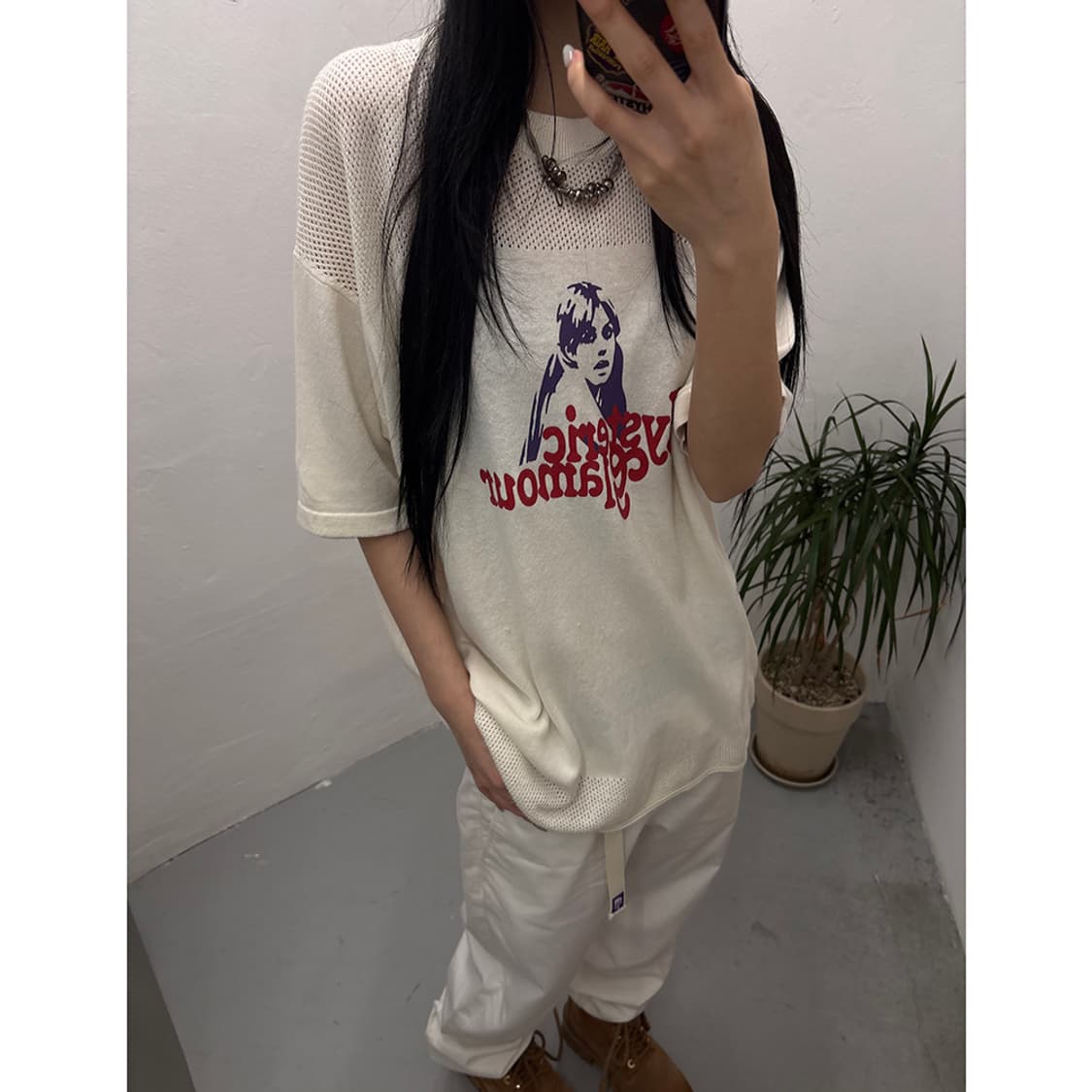 HYSTERIC GLAMOUR Script Woman Pullover 상품이미지2
