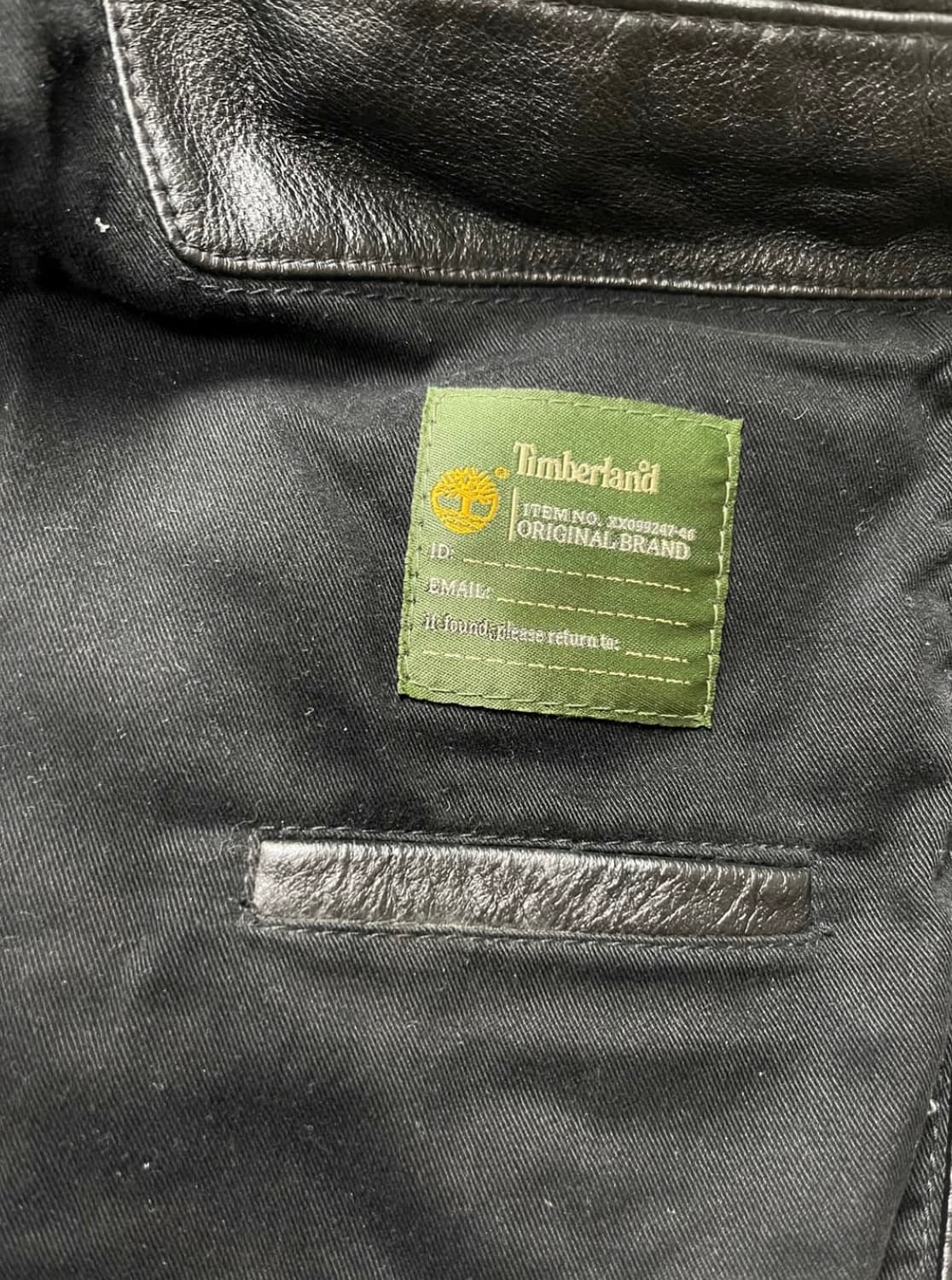 팀버랜드 레더자켓 상품이미지4