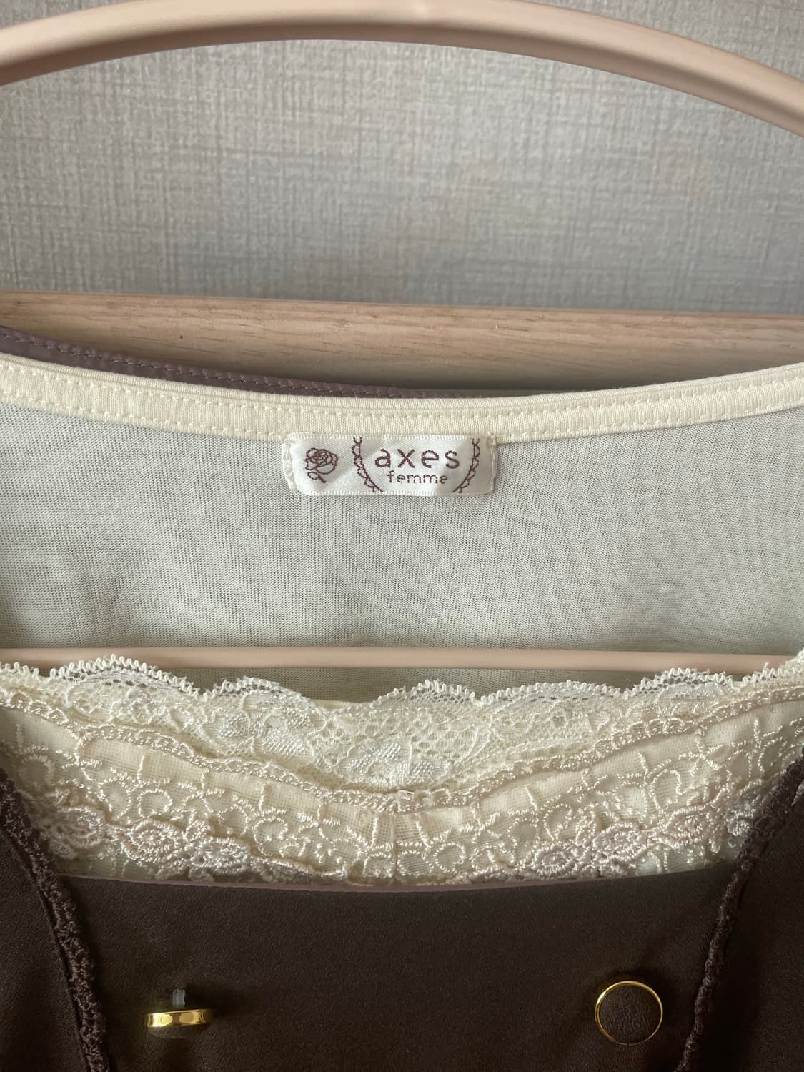 모리걸 빈티지 엑시즈팜 원피스 set 💛🤎🎀 상품이미지3