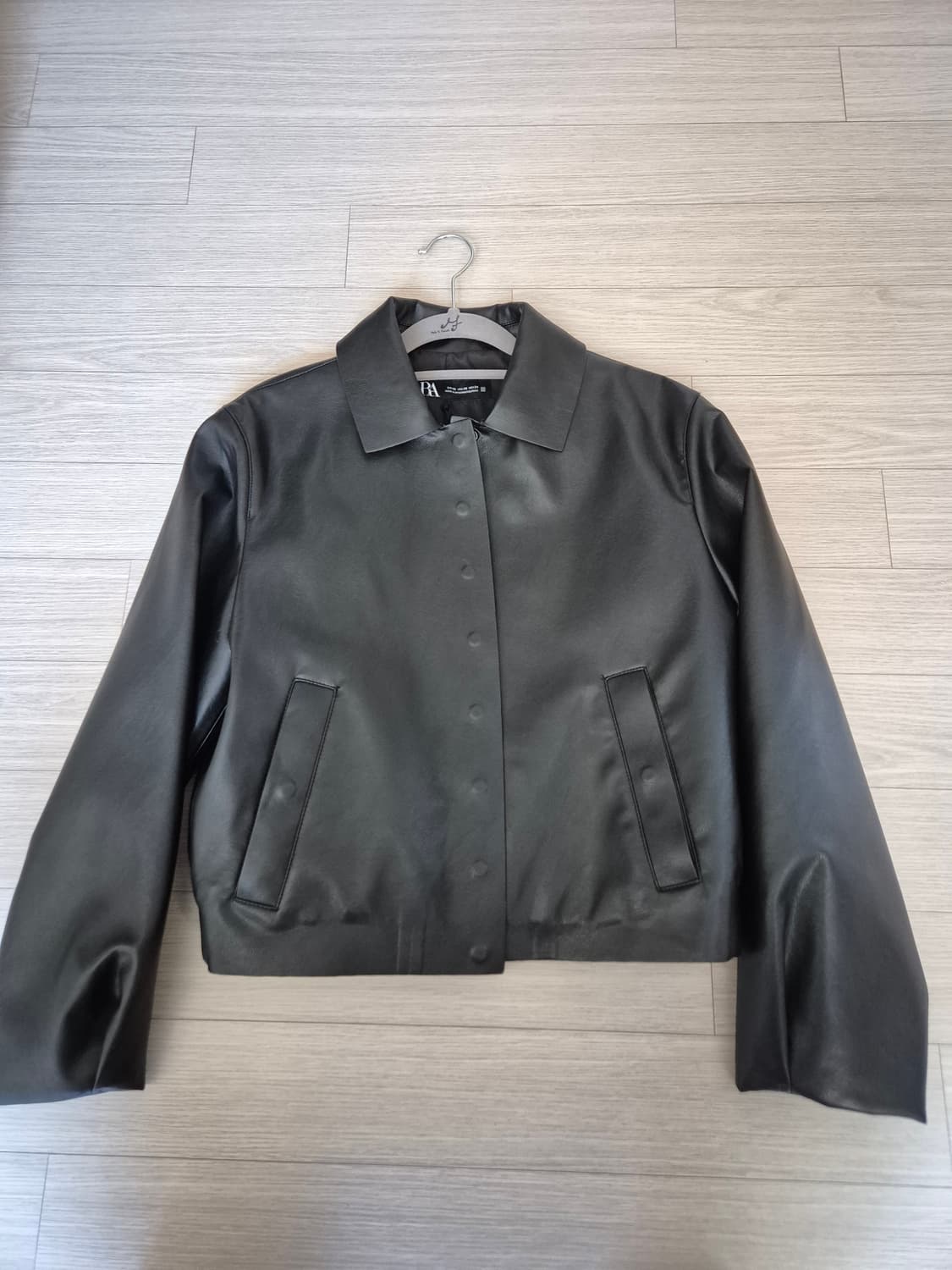 자라 페이크가죽 봄버자켓 상품이미지6