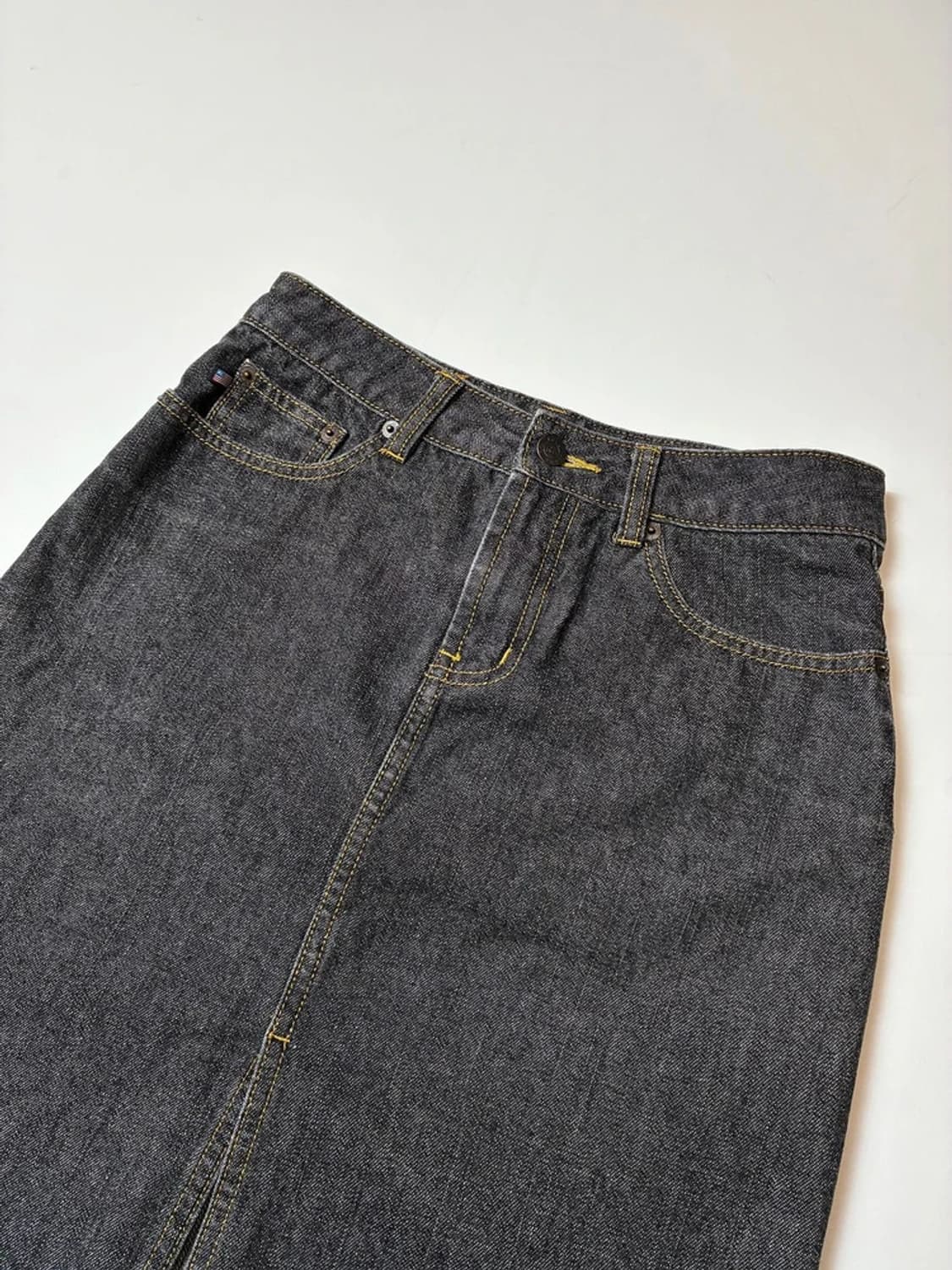 폴로 진스 00's 흑청 데님 스커트 PN8619 상품이미지5