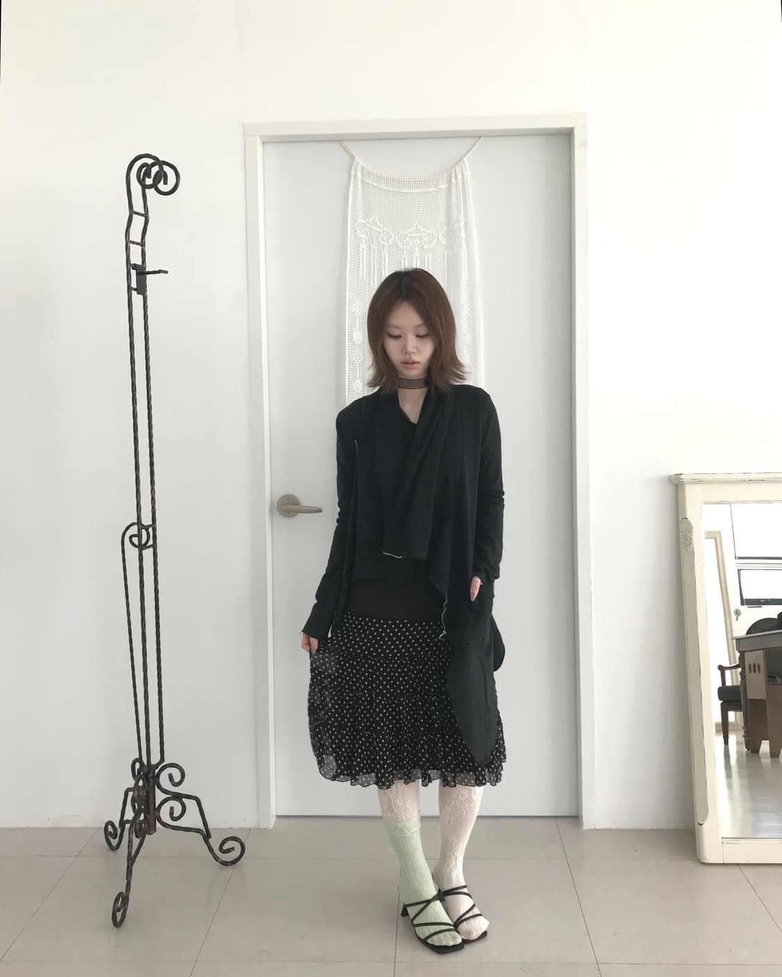 Black Asym Jacket - SUSYMIX (ITALY MADE) 상품이미지3
