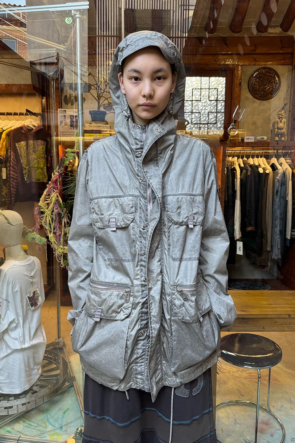Belstaff 벨스타프 Men’s Grey Struder Parka 상품이미지1