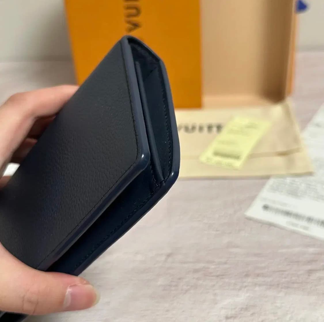 [풀구성] 루이비통 에어로그램 브라짜 월릿 장지갑 상품이미지8