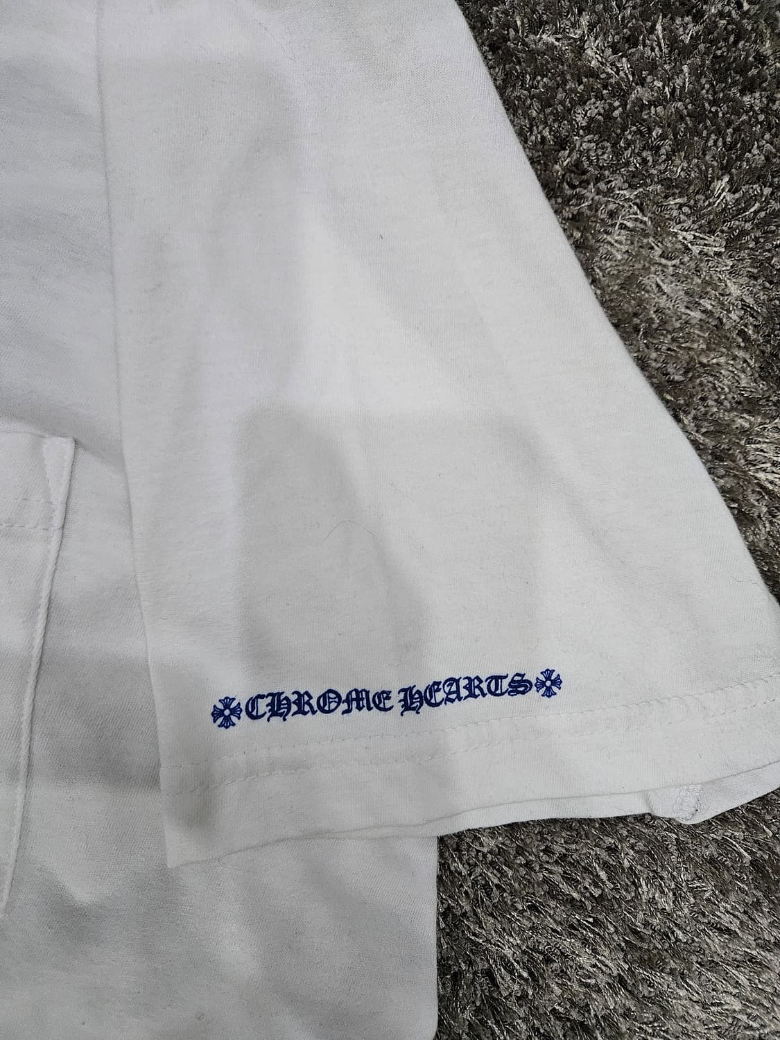 (정품)크롬하츠 넥 로고 반팔 티 판매합니다! 상품이미지3