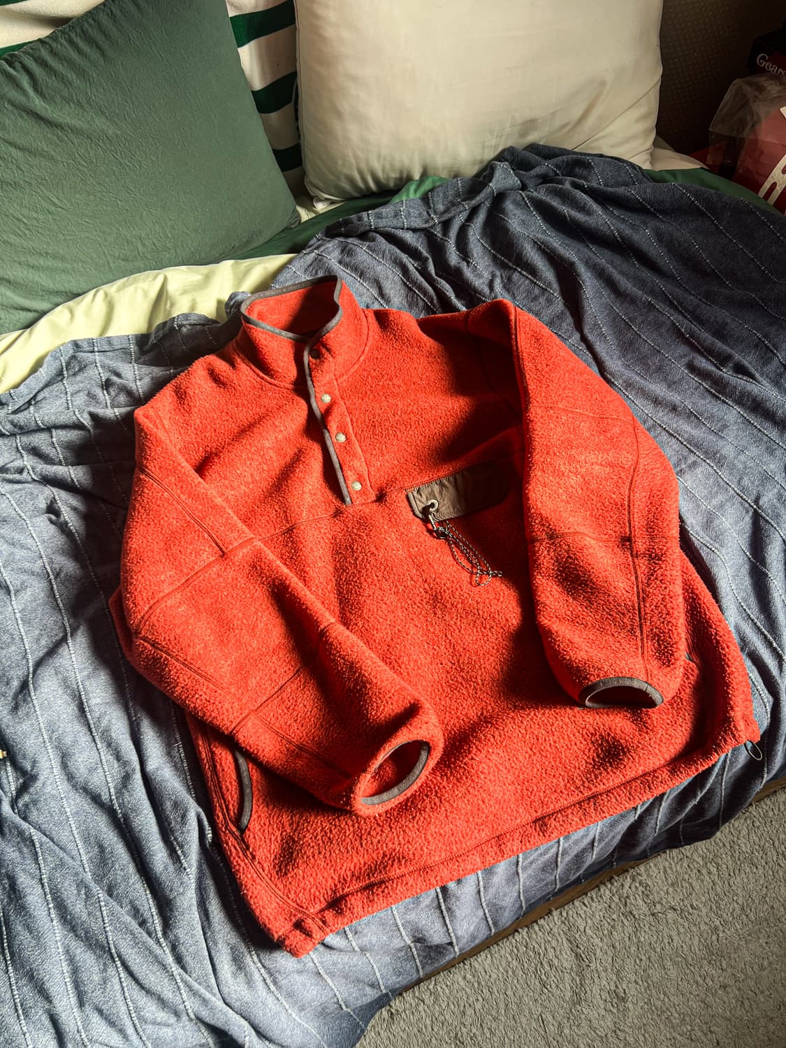 앤드원더 플리스 풀오버 팝니다. 5사이즈(XL) 상품이미지1