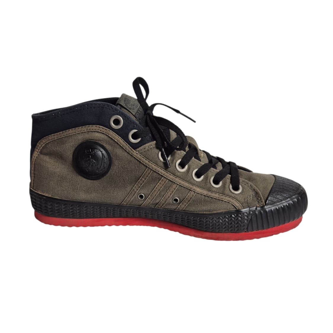 275-280) DIESEL 디젤 아카이브 캔버스 하이 스니커즈 상품이미지4