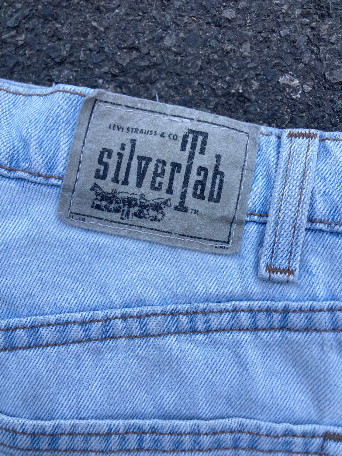 90s levis silver tab baggy fit pants 상품이미지4