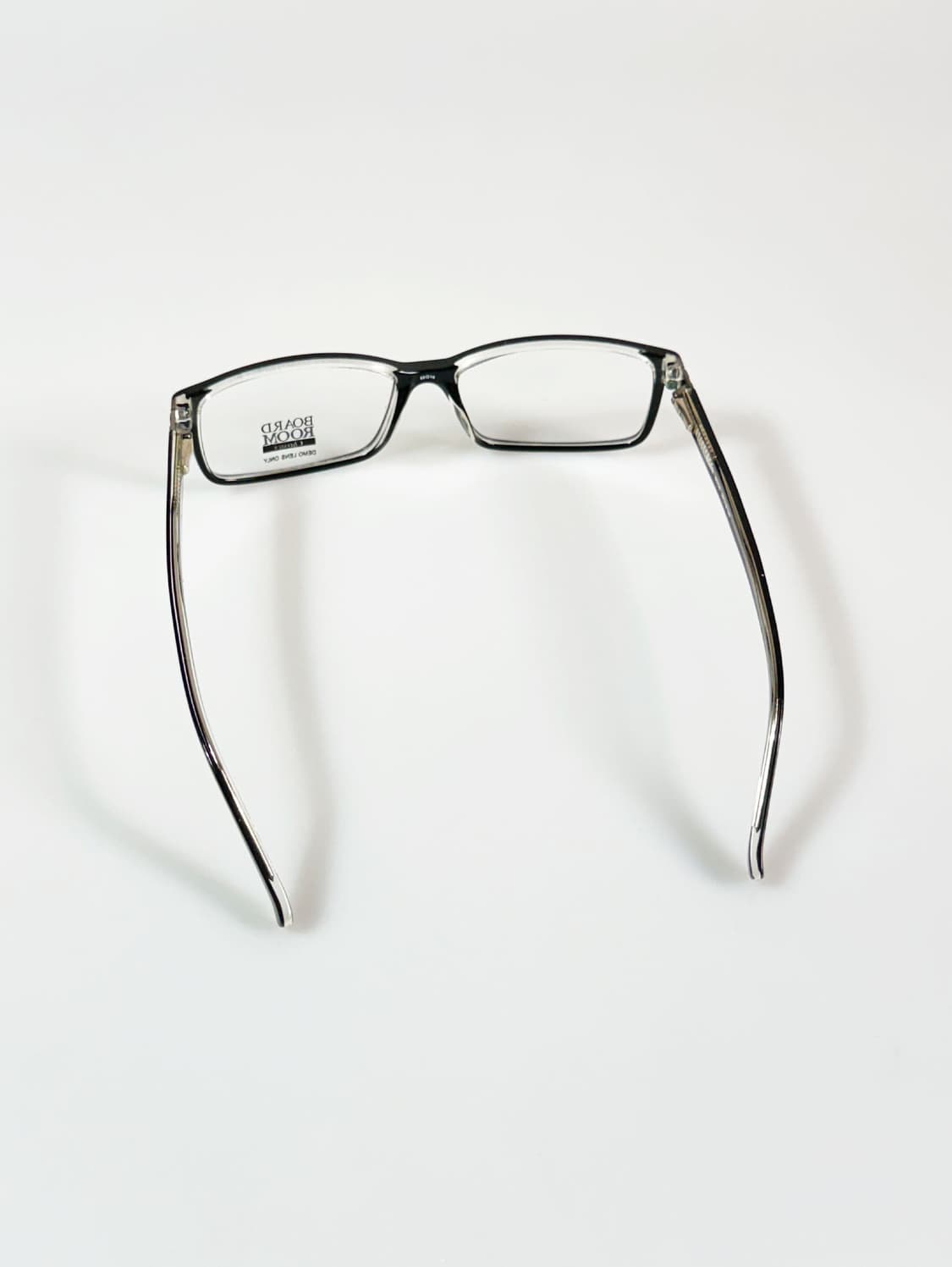 BOARD ROOM 블랙 뿔테 스퀘어 프레임 빈티지 안경 상품이미지5