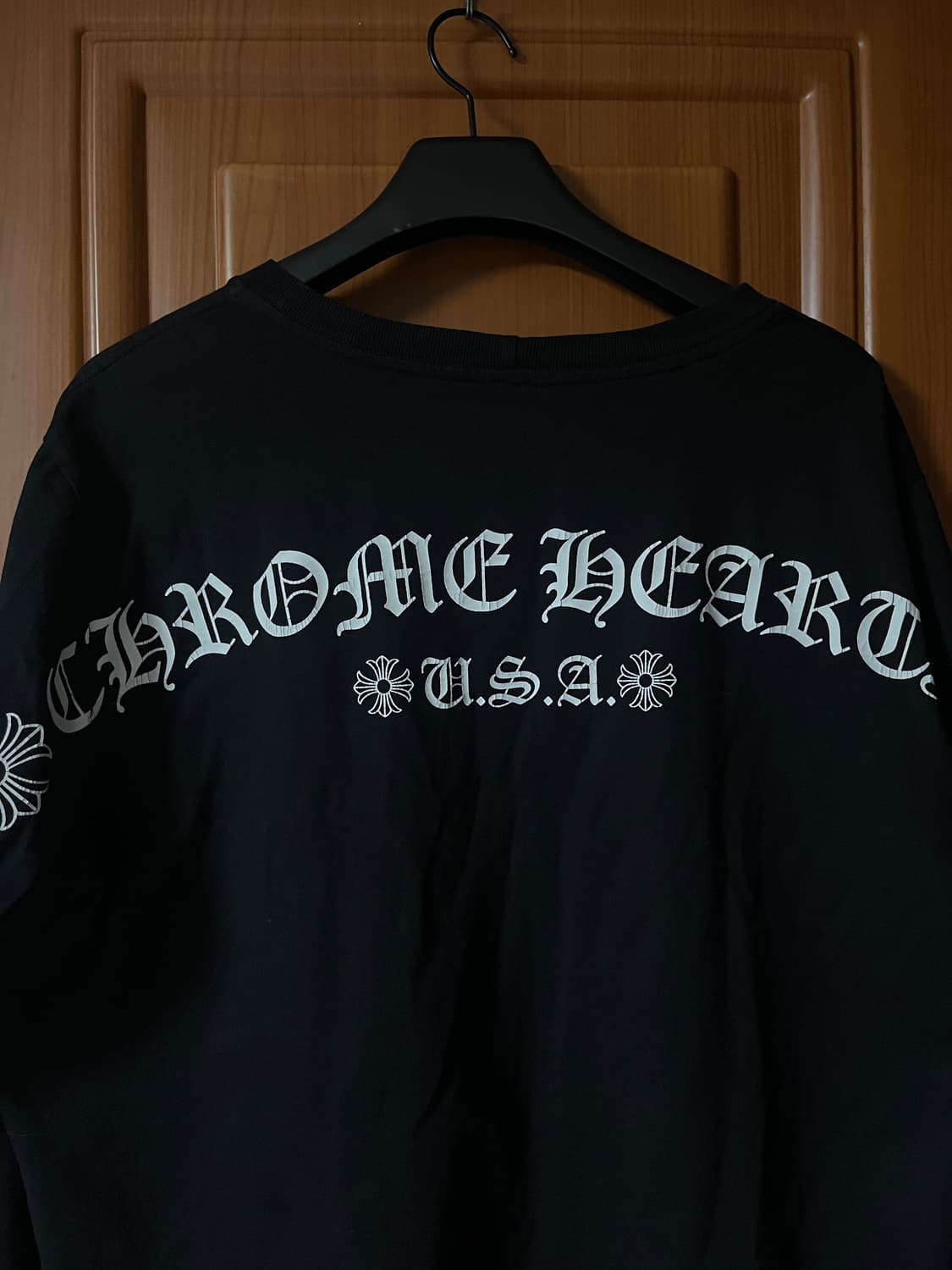 크롬하츠 홀스슈 플로랄 롱슬리브 xl 상품이미지4