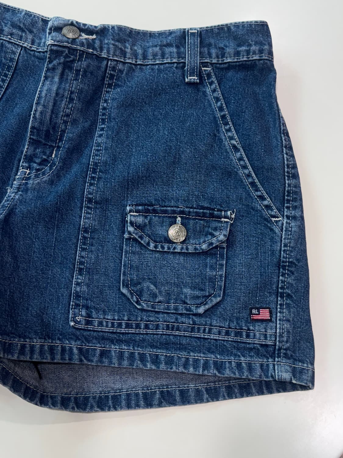 폴로랄프로렌 RL 데님 반바지 폴로진스 상품이미지3