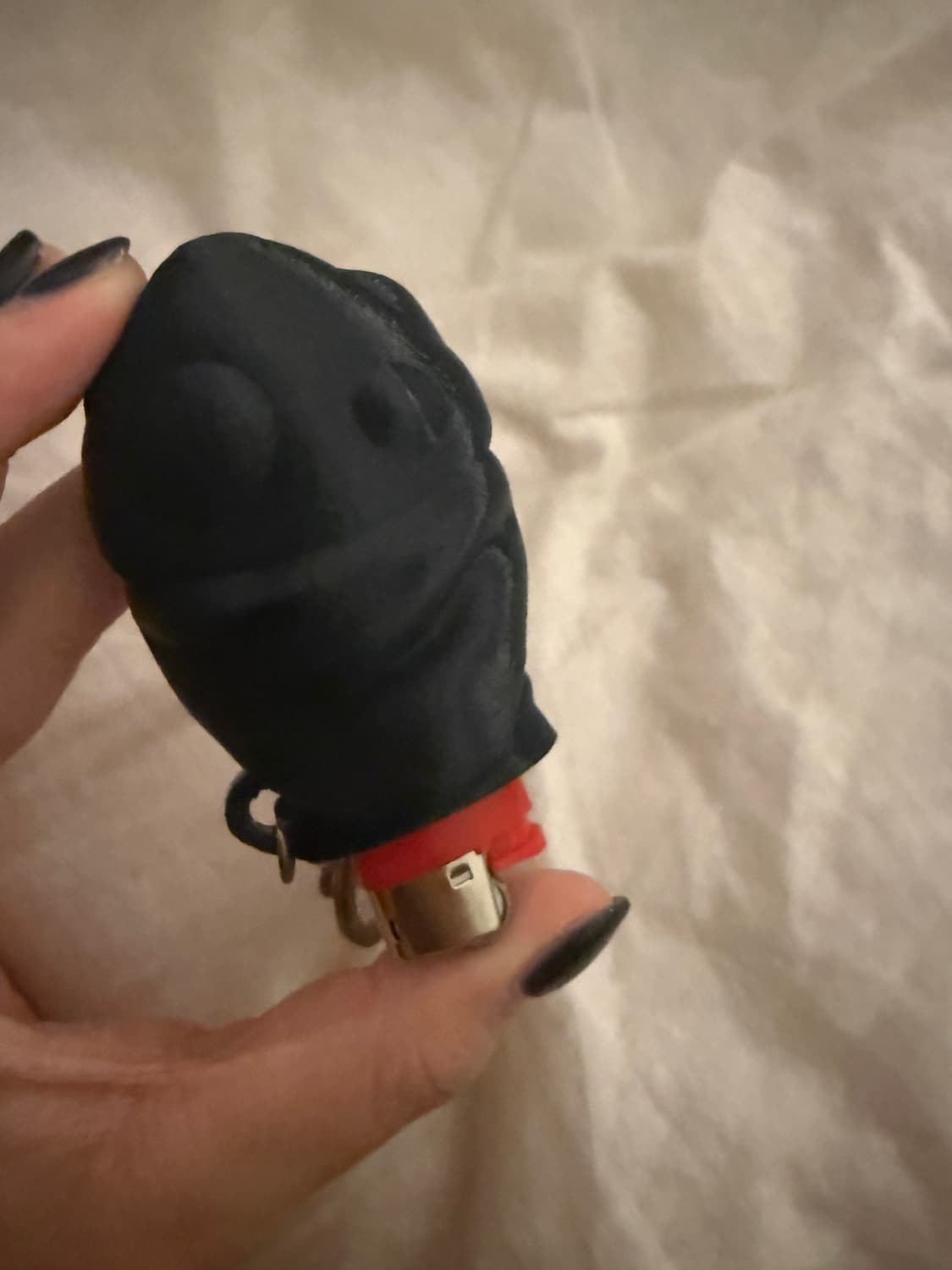 펑크 해골 라이터 케이스 상품이미지2