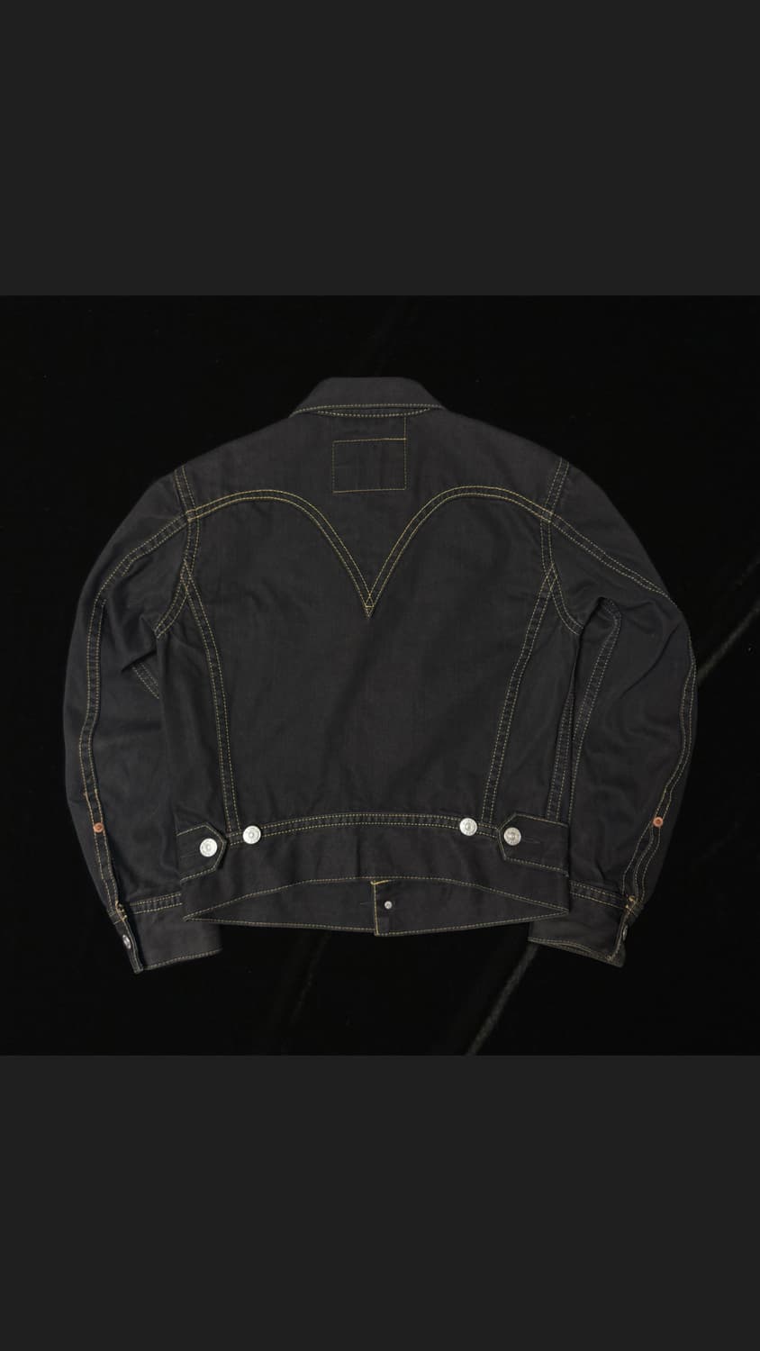 리바이스 흑청 데님자켓 상품이미지2