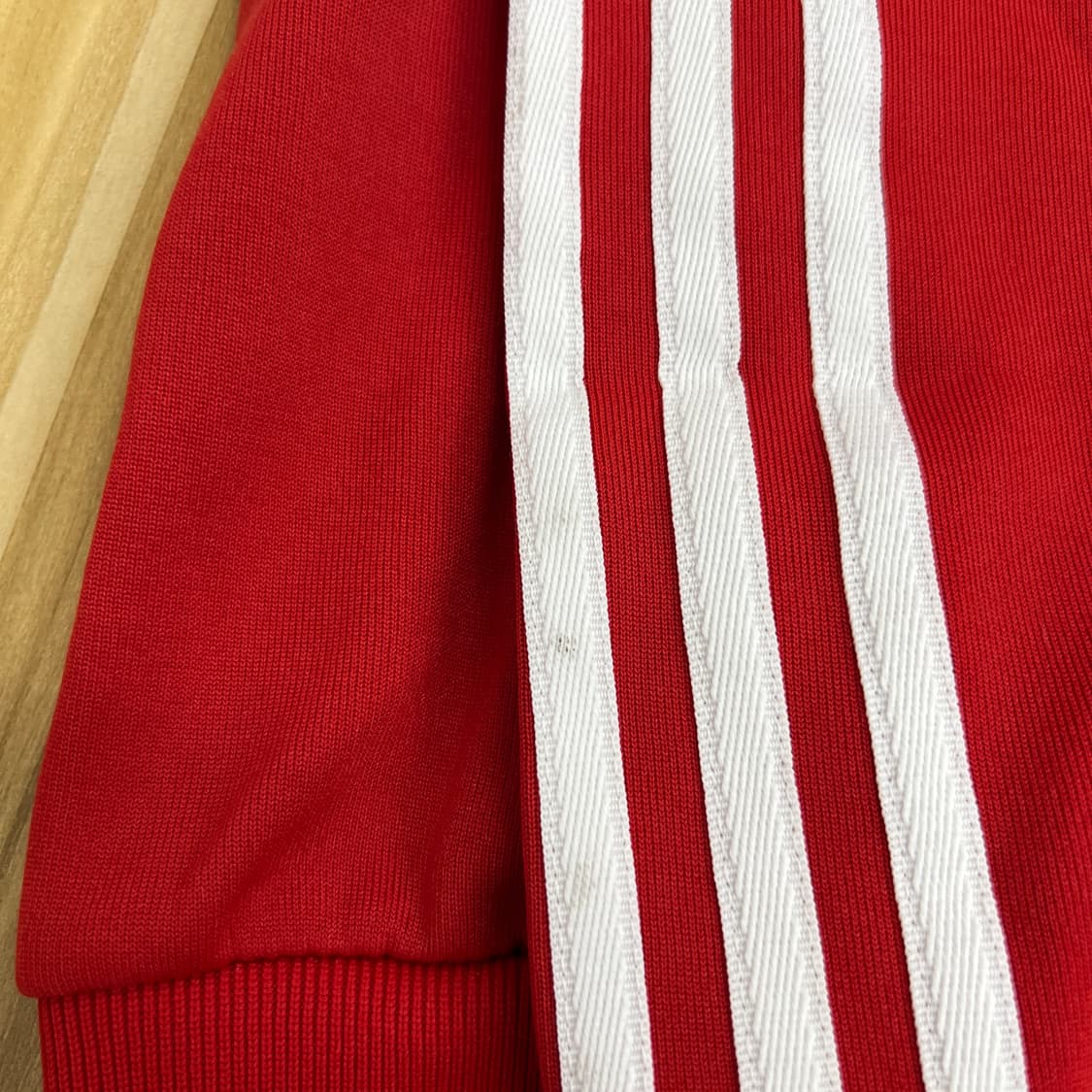 아디다스 레드 슈퍼스타 트랙탑 져지 S 상품이미지8