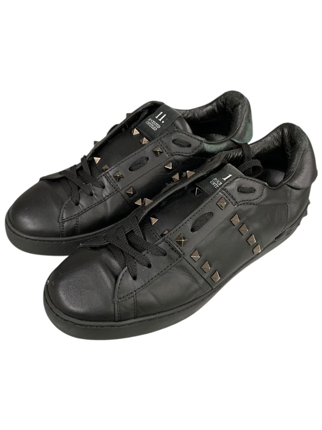 발렌티노 가라바니 락스터드 언타이틀 스니커드 블랙 42(265) 상품이미지1