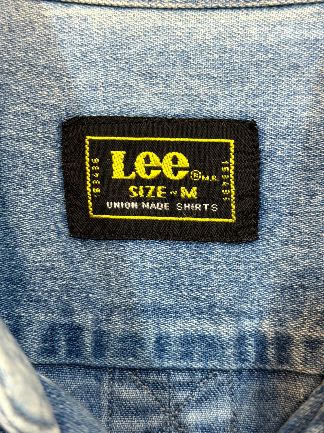 90's Lee Union Made 데님워크 셔츠 상품이미지3