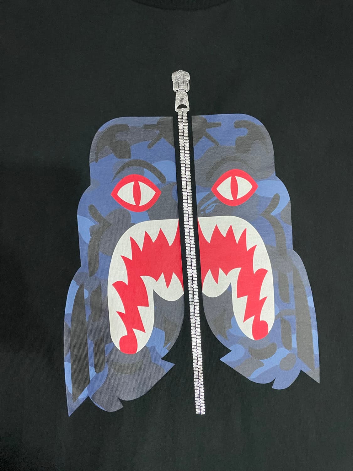 BAPE COLOR CAMO TIGER TEE BLACK 상품이미지3