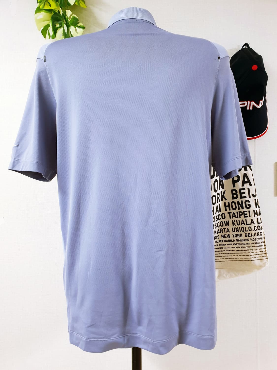 나이키 남성골프 냉감카라티 100 블루그레이 L 상품이미지4