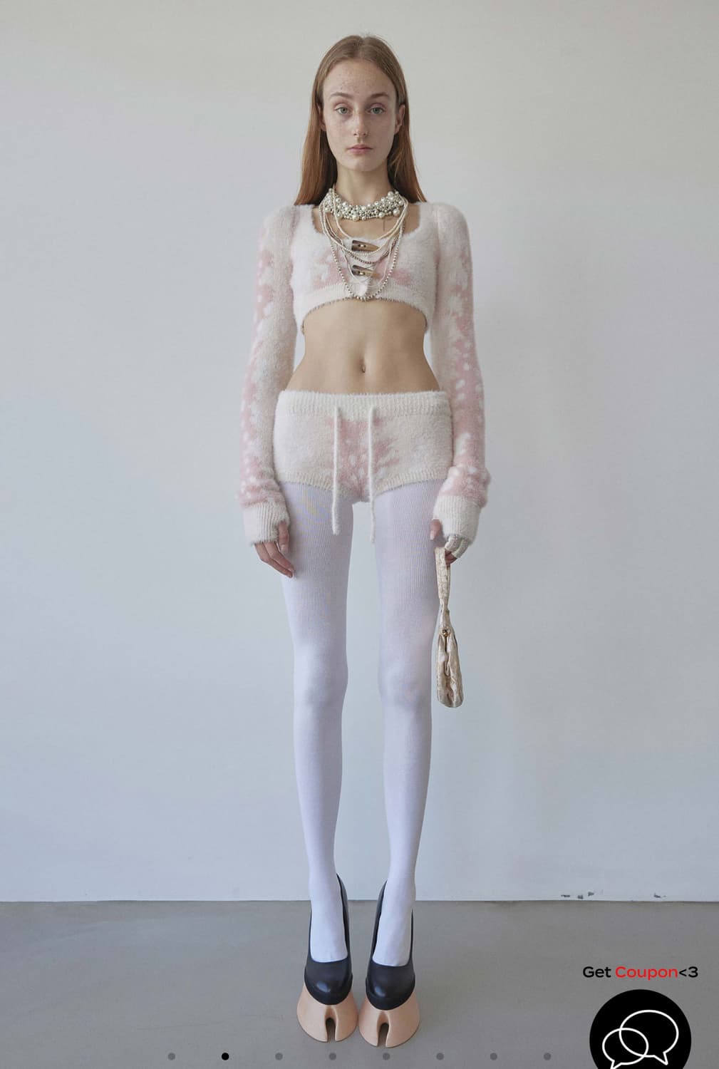 스컬프터 Rudolph Fur Shorts Pink 상품이미지3