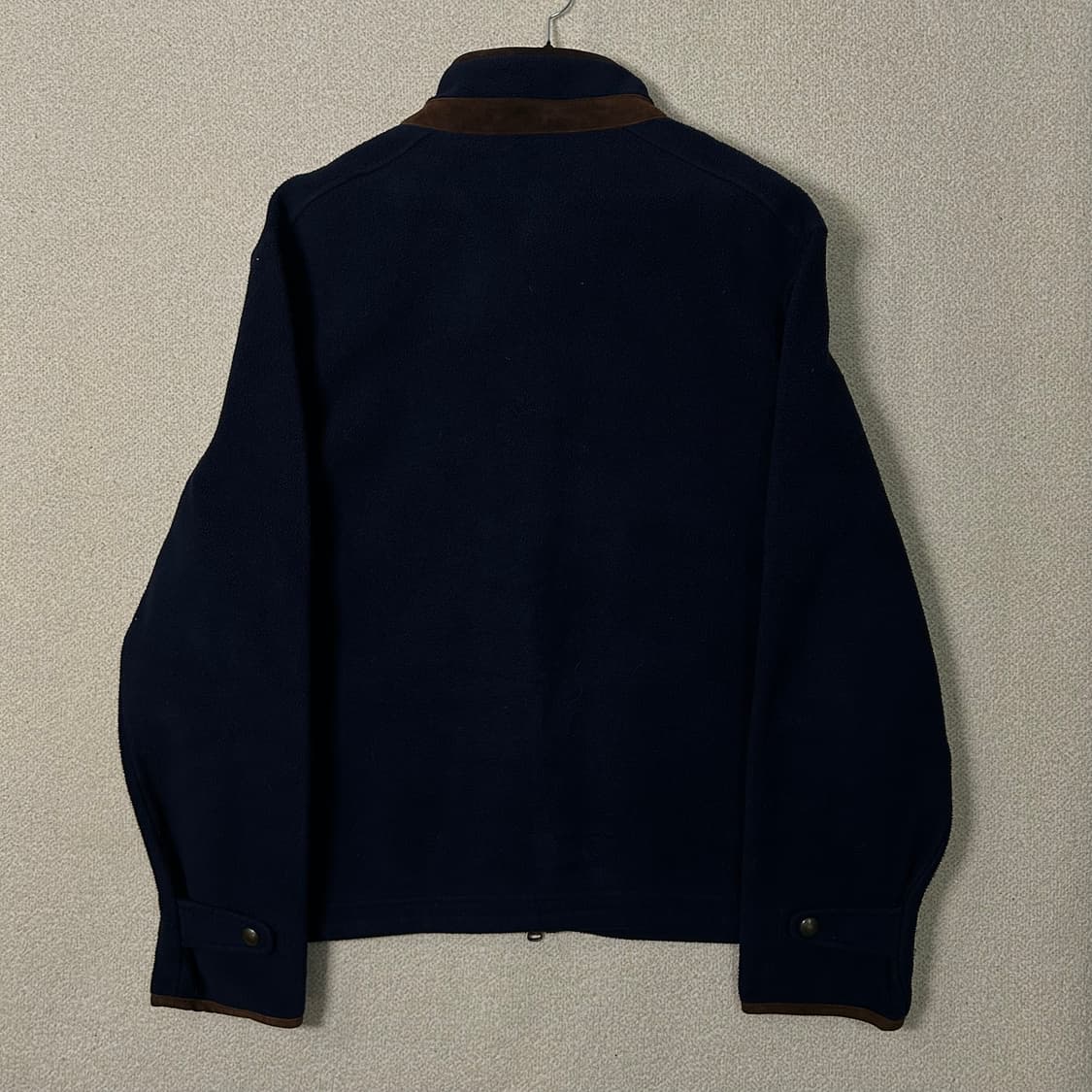 (XL) 90s 폴로 랄프로렌 네이비 플리스 집업 자켓 상품이미지9