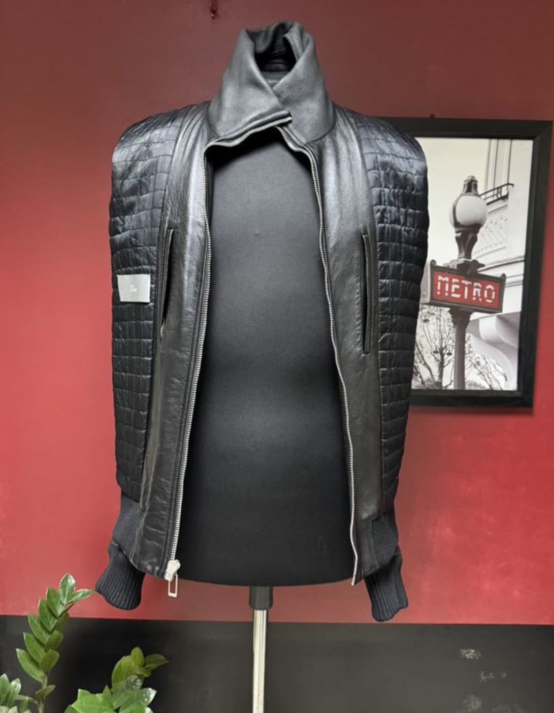 DIOR HOMME 디올 옴므 집업 블루종(레더-램스킨)해외발송 상품이미지8