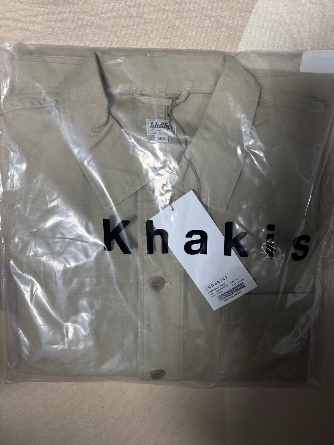 카키스 스탁 워크 자켓 M 상품이미지1