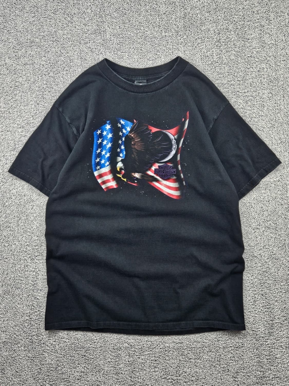 90's USA 할리데이비슨 위스콘신오코노왁 반팔티셔츠(XL)/11685 상품이미지2