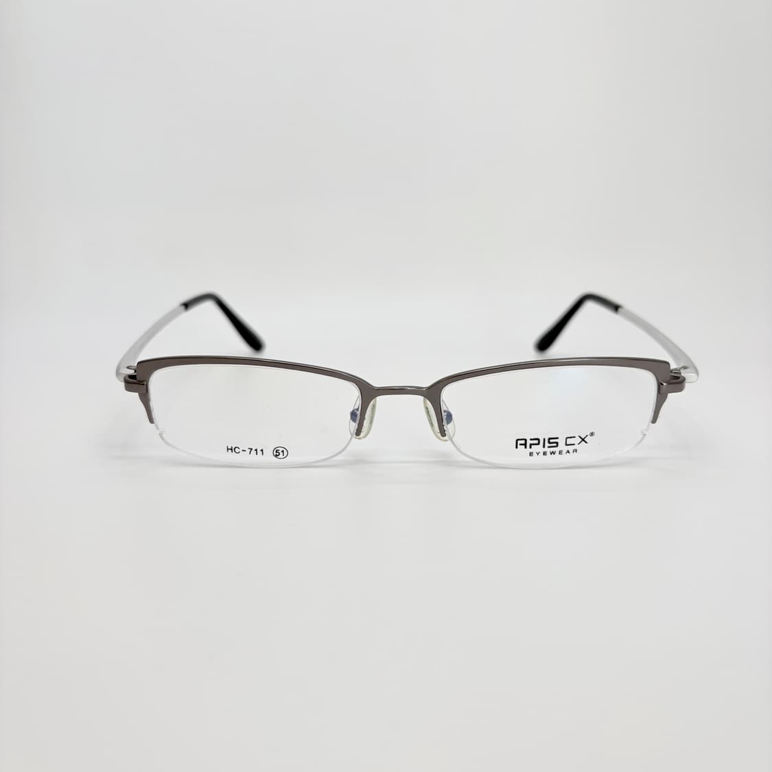 APIS 실버 슬림 스퀘어 반무테  상품이미지3