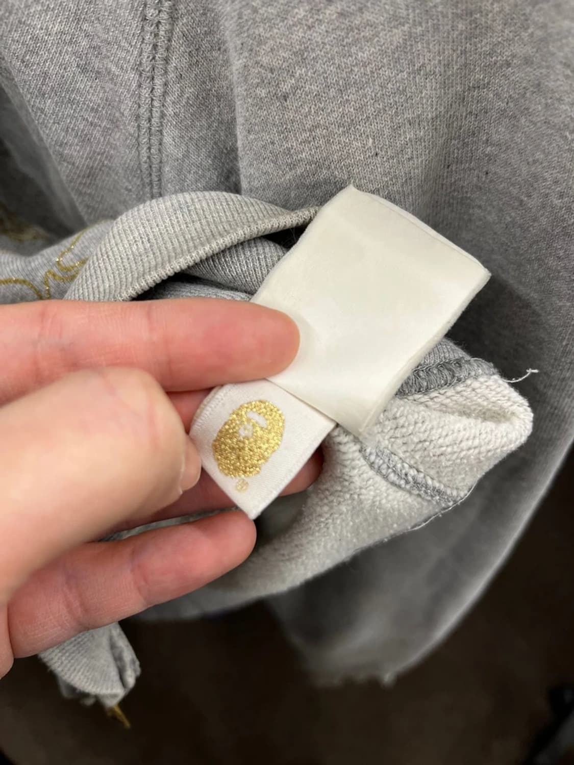 베이프 Bape 23주년 한정판 샤크 후드 풀 집업 PN7929 상품이미지10