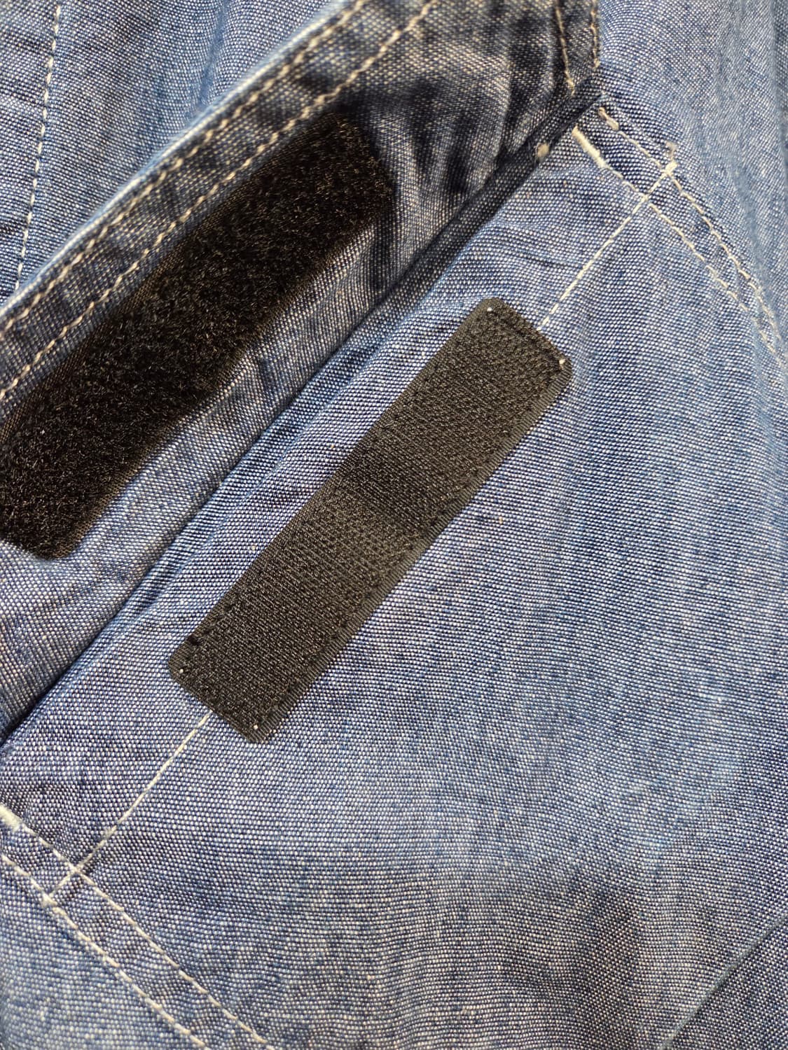 데님 워크 셔츠 자켓 블루(S) 상품이미지4