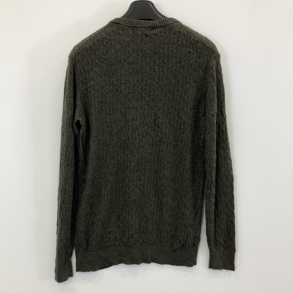 올젠 캐시미어 케이블 니트 100 사이즈 상품이미지3