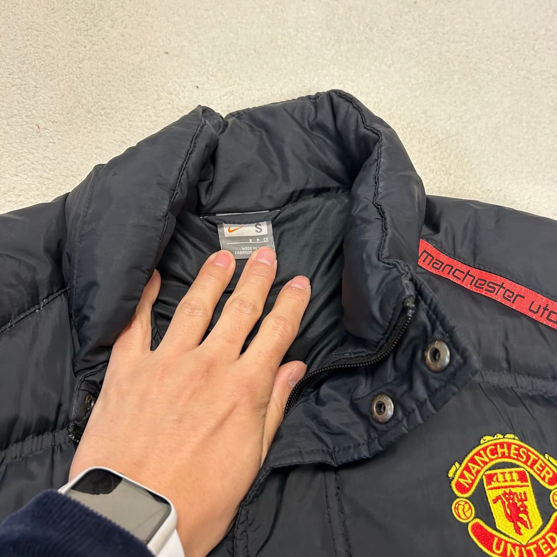 Nike Black Manchester United Padding  상품이미지6